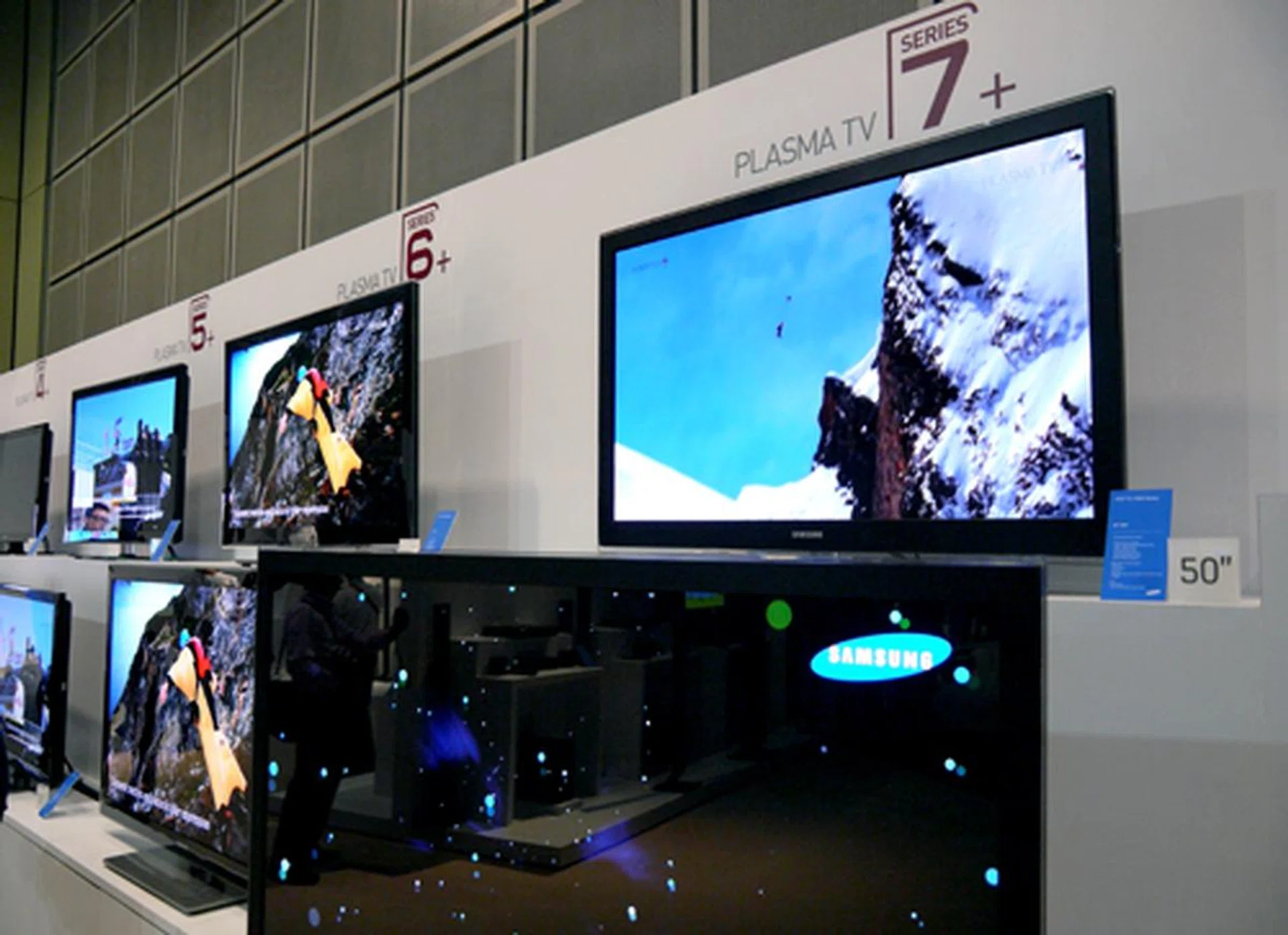 Samsung's 3D TVs, including their Plasma 7+ series, are built in compliance with the major 3D formats and, of course, the recently ratified Blu-ray 3D standard.