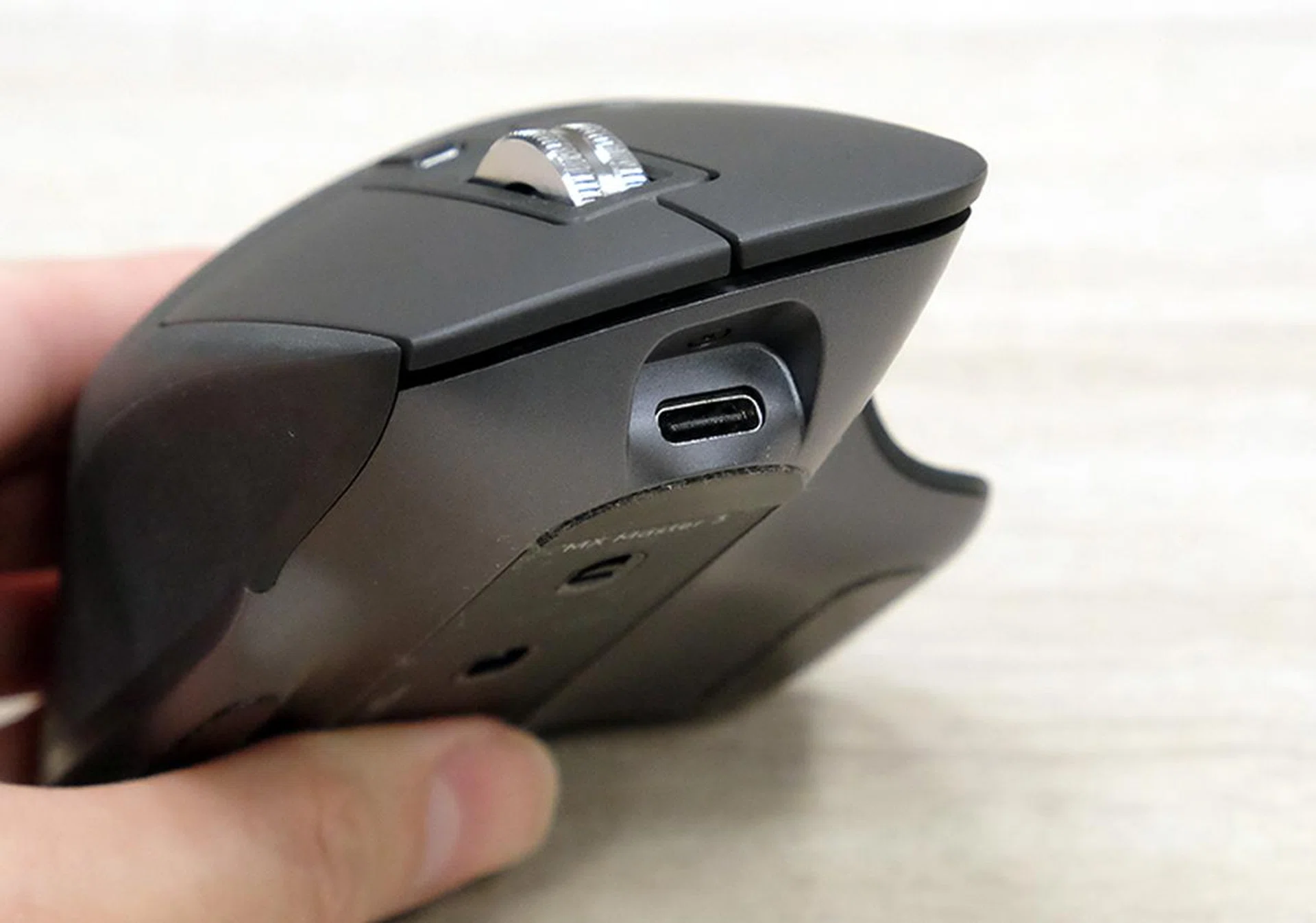 As befits a peripheral launched in 2019, the MX Master 3 charges using a USB-C connector.