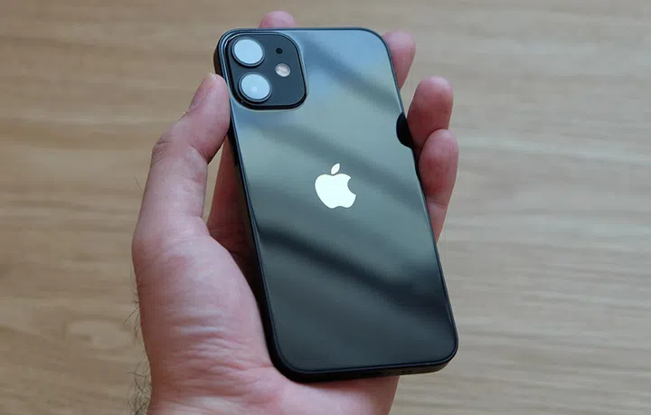 The Apple iPhone 12 mini.