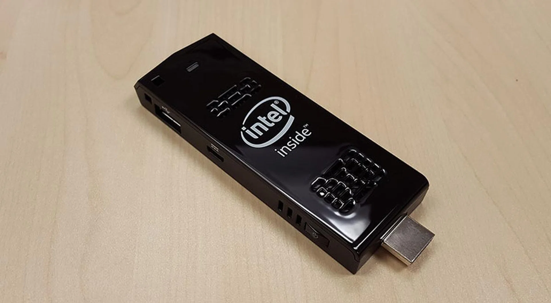 The Intel Compute Stick will fit into a large-ish pocket.
