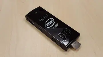 The Intel Compute Stick will fit into a large-ish pocket.