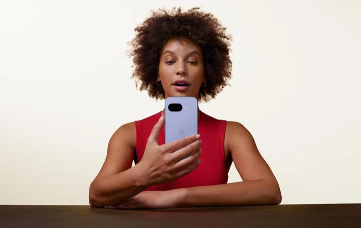 Google Pixel 9a in Iris. Photo: Google.