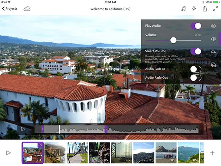If the new Adobe Premiere Clip's basic editing features were not enough for you, the clip can be easily transferred to the Premiere CC desktop application via Creative Cloud.
