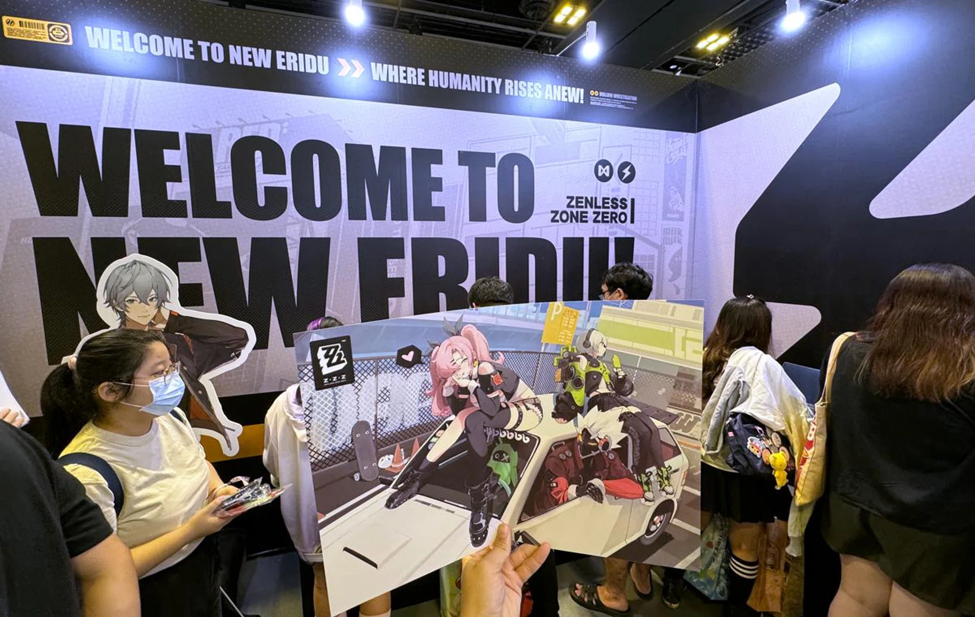 Try out the closed beta at the Zenless Zone Zero booth.