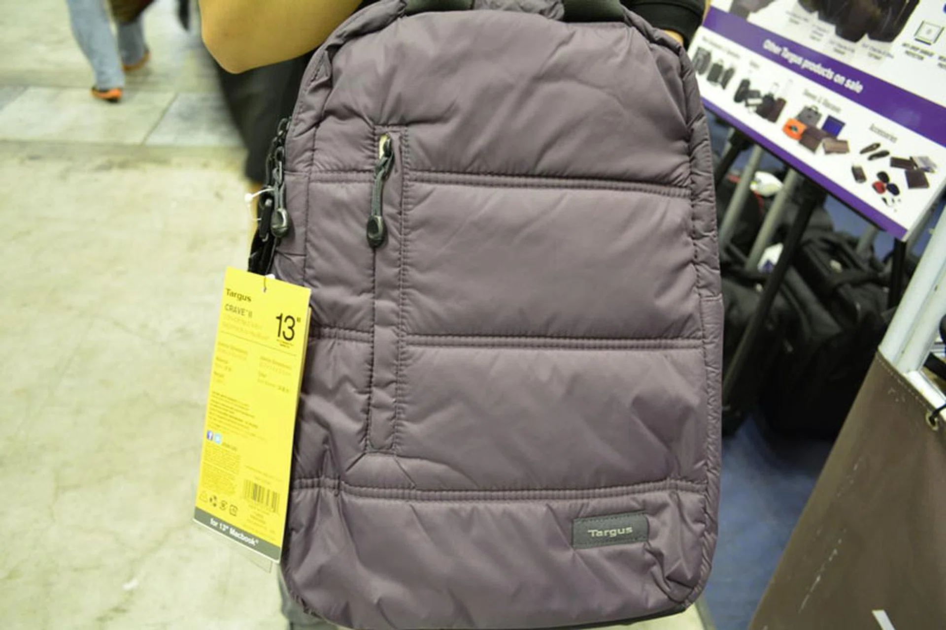 The Targus Crave II backpack stands out because of its compact size (it accommodates up to a 13-inch MacBook) and its versatility. The backpack can be converted into a messenger bag or topload depending on your needs, and its DuPont Teflon fabric exterior claims to be able to resist water and oil spills. The pack is now selling for $59.90, quite a reasonable price for a bag that will last you a long time.