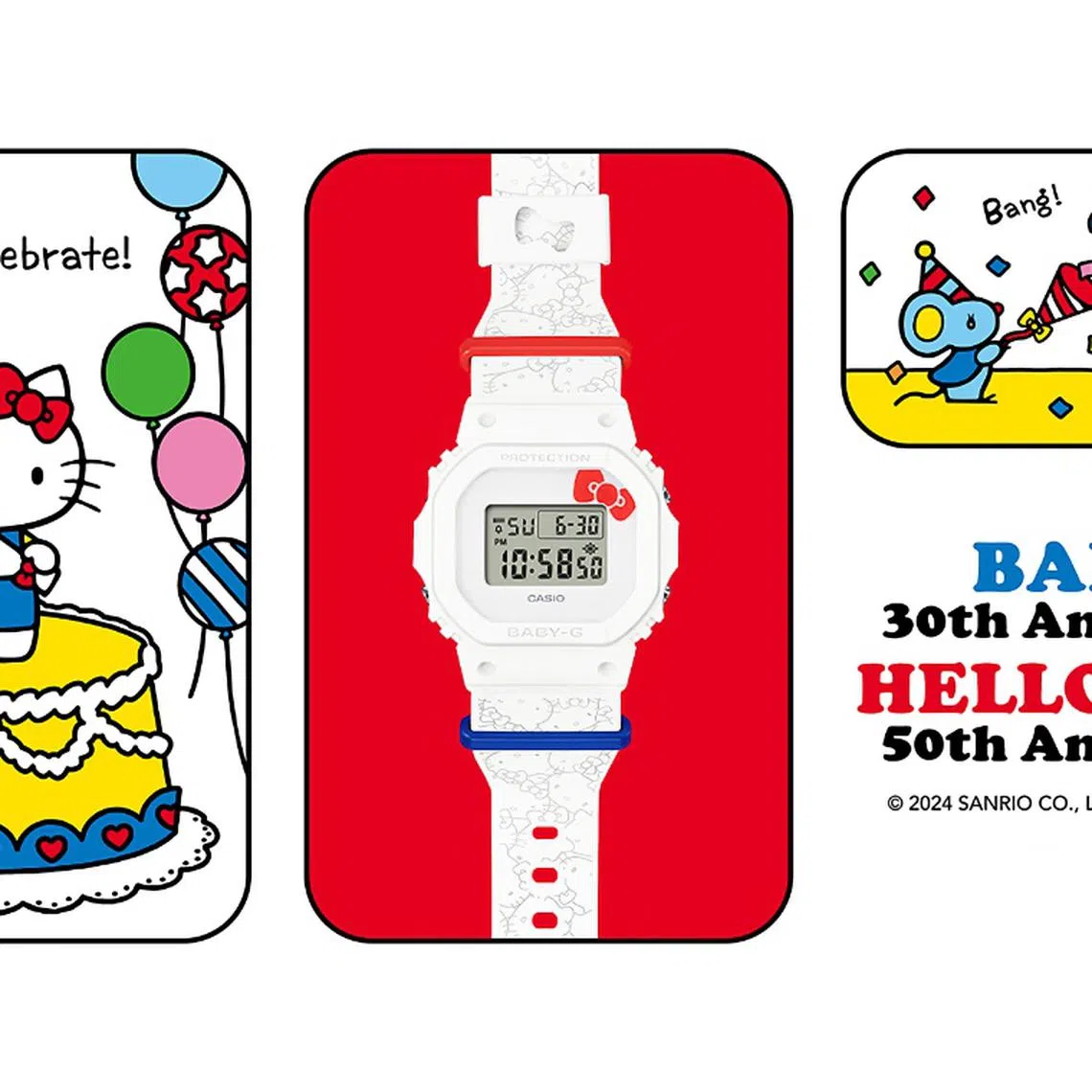 Casio celebrates the 50th anniversary of Hello Kitty with a