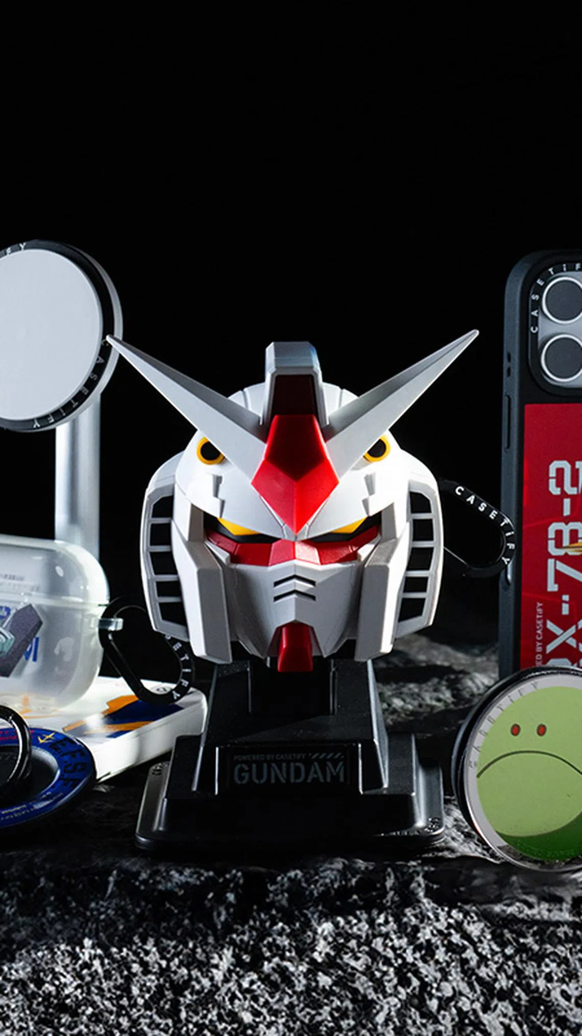 Casetify's collaboration with Gundam includes an RX-78-2 3D