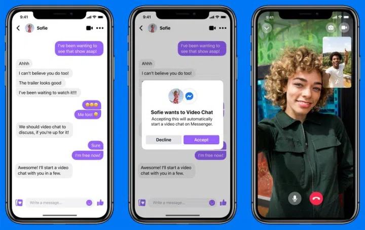 Facebook Dating allows users to to set up a virtual date. <br>Image source: Facebook.