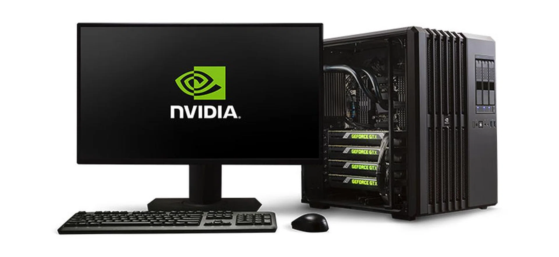 The NVIDIA DIGITS DevBox is powered by four GeForce GTX Titan X GPUs. (Image Source: NVIDIA)