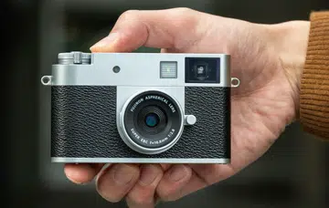 The Fujifilm X Half looks like a compact rangefinder-style camera. Photo: Fujifilm