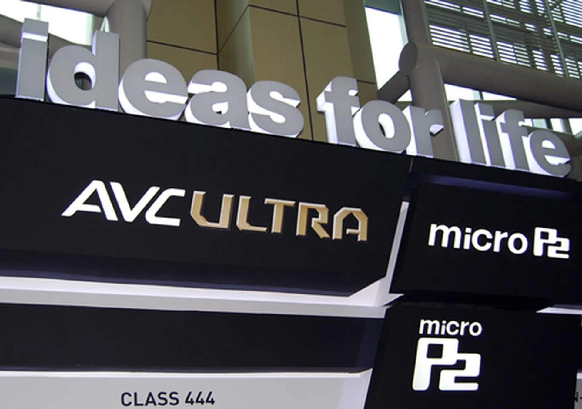 Panasonic also showed off their new video format AVC Ultra.