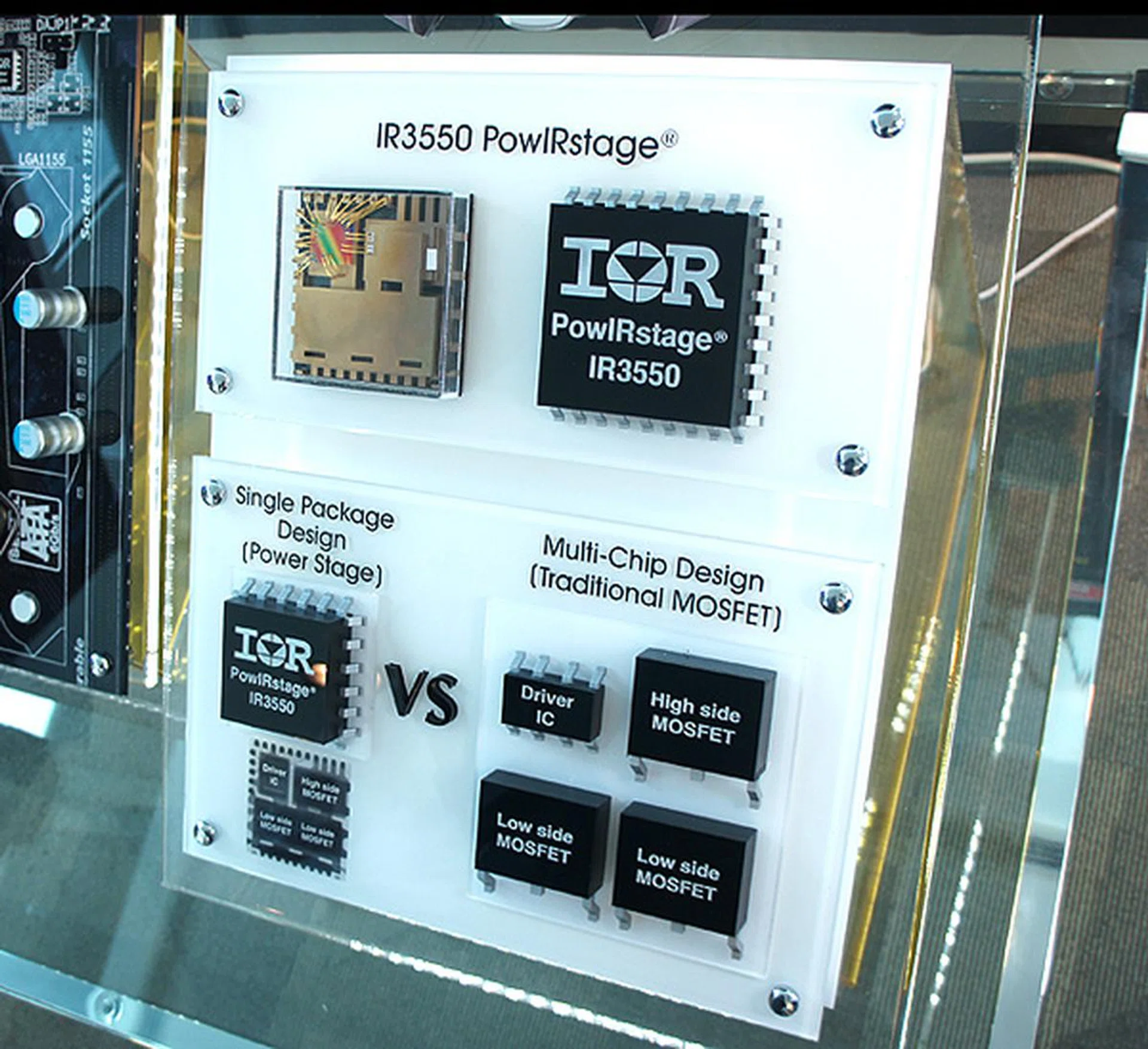 Ultra Durable 5 introduces a new single package design MOSFET capable of handling up to 60A of current. Gigabyte also claims to be the only motherboard manufacturers to be using this high-end MOSFET. 