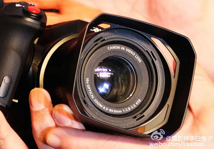 The Canon 4K video lens covers a 35mm equivalent of 24-240mm over its 10x zoom range.