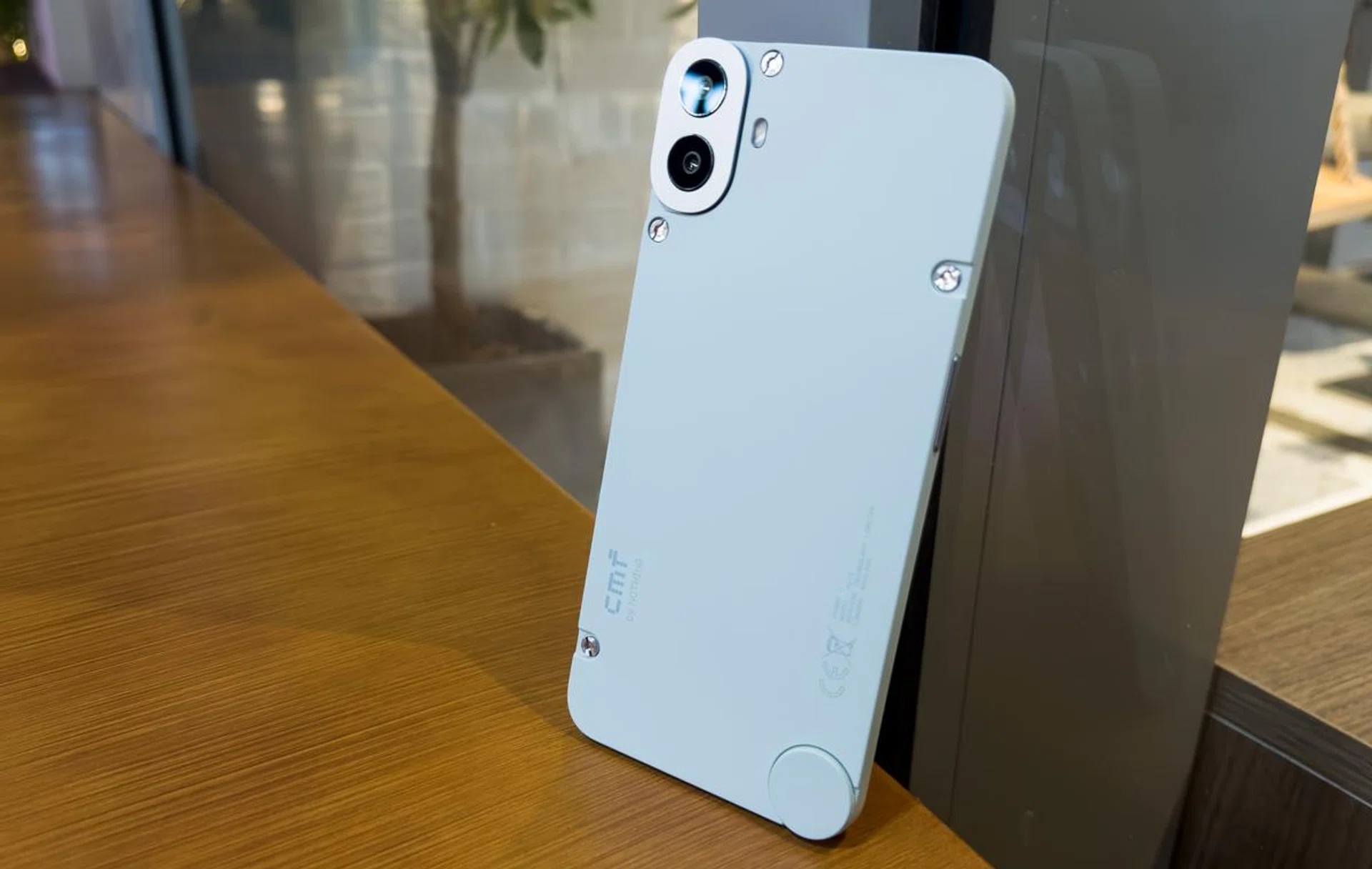 CMF Phone 1 in Light Green. Photo: HWZ.