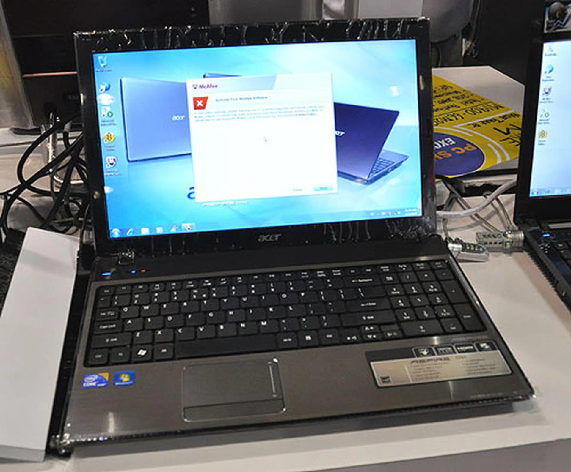 One of the better notebook deals we saw is the Aspire 5741-352G50Mn Core i3-350M based, 15.6-inch notebook that's going for just $929. While it only has integrated graphics, it should be sufficient to play HD videos smoothly, and you'll get a 500GB HDD with 2GB RAM and Windows 7 Home Premium.