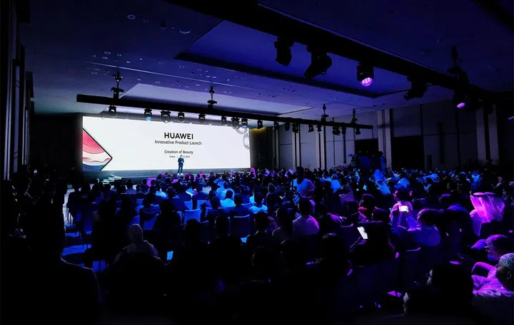 Huawei's Dubai keynote.