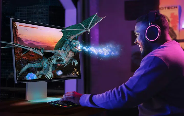 The new monitors are set to come in April, and prices go upwards of S$2,000. Photo: Samsung.