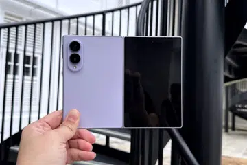 The back view of the Samsung Galaxy Z Fold8.