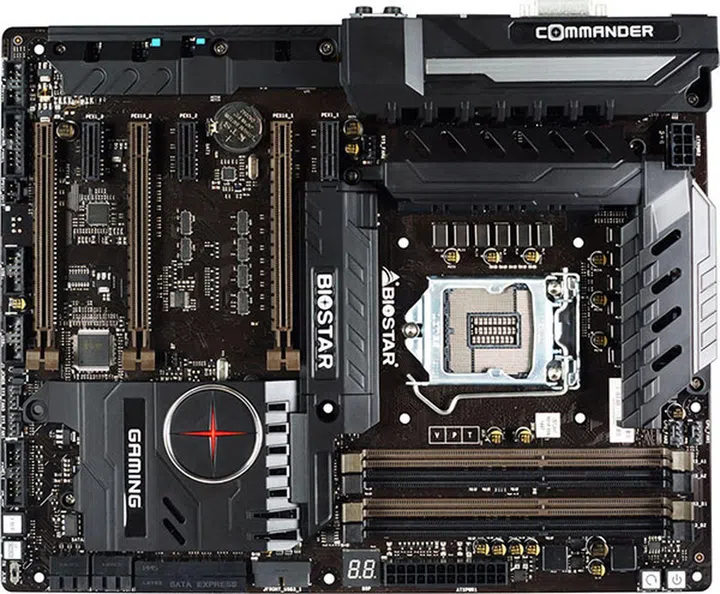 Biostar Gaming Z97X motherboard. (Image Source: Biostar)