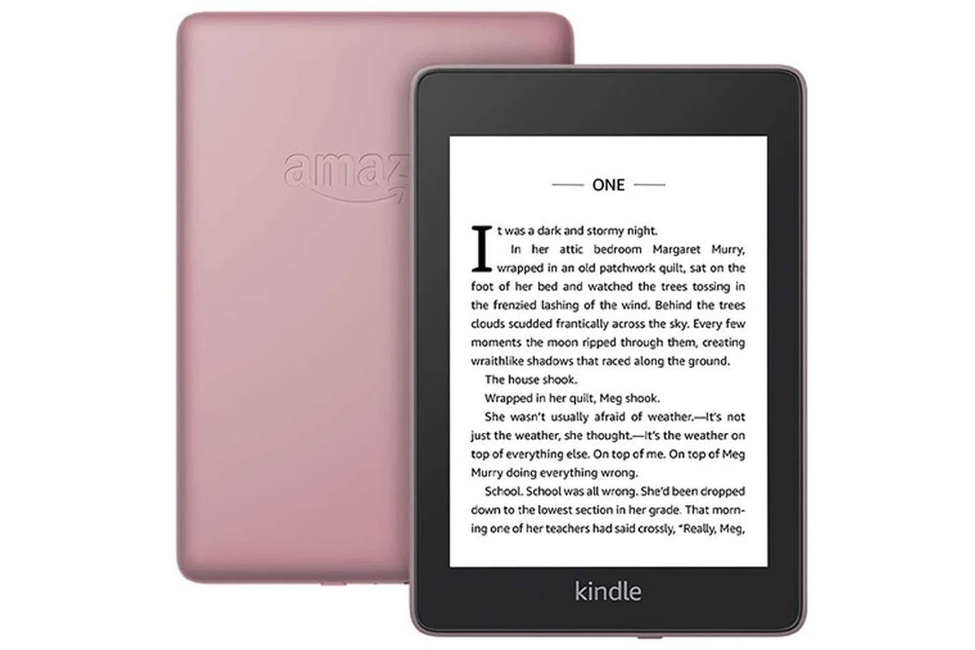 The Kindle Paperwhite in plum. (Image: Amazon.)