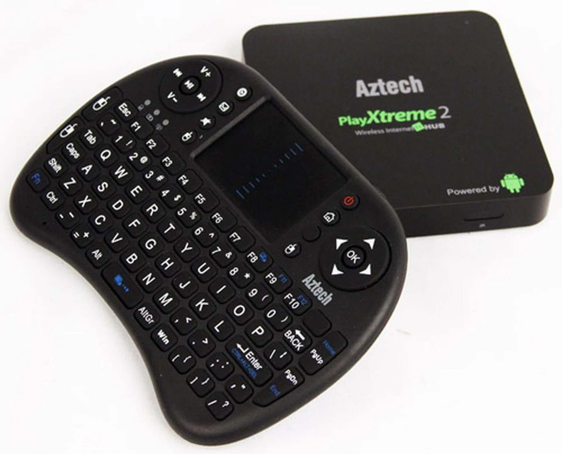 The PlayXtreme 2 comes with a snazzy wireless touchpad remote. Will this solve the awkwardness of navigating the Android UI on a big-screen TV?