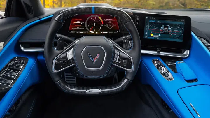 All the controls are directed at the driver. (Image source: Chevrolet)