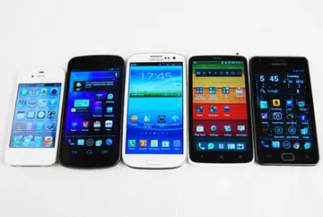 iPhone aside, there are currently many, many Android options in the market.