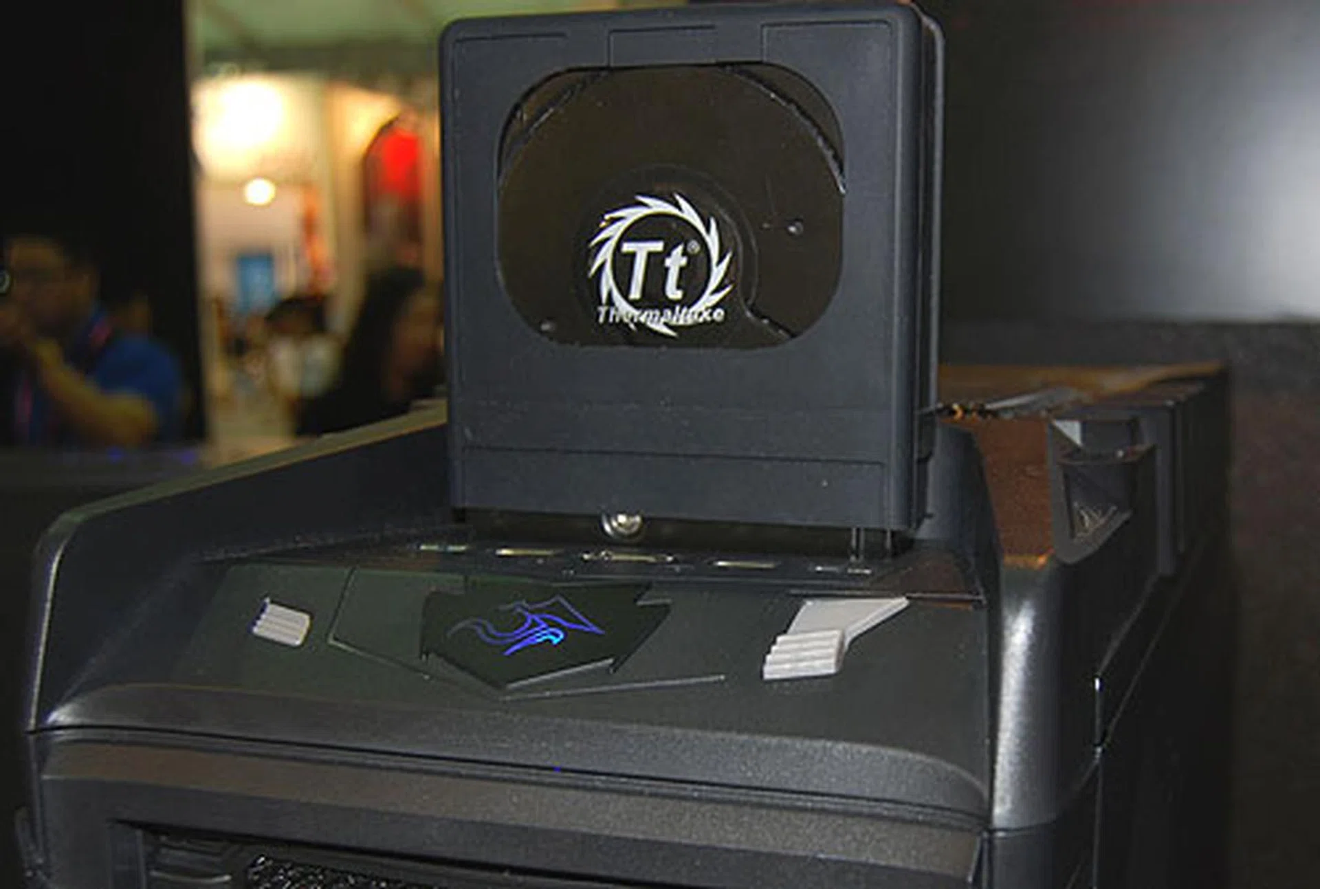 This HDD docking station allows one to swap your HDD without opening up your chassis and fiddling with screws or what not. 