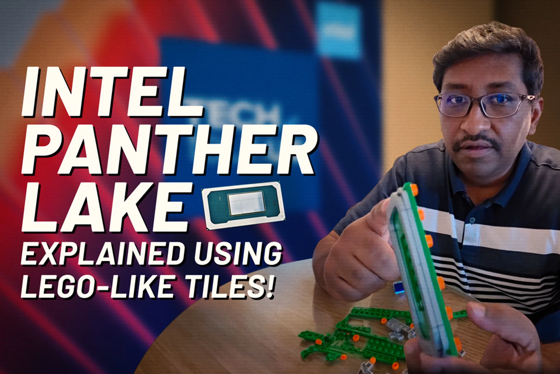 Intel next-gen Panther Lake processors explained using lego tiles