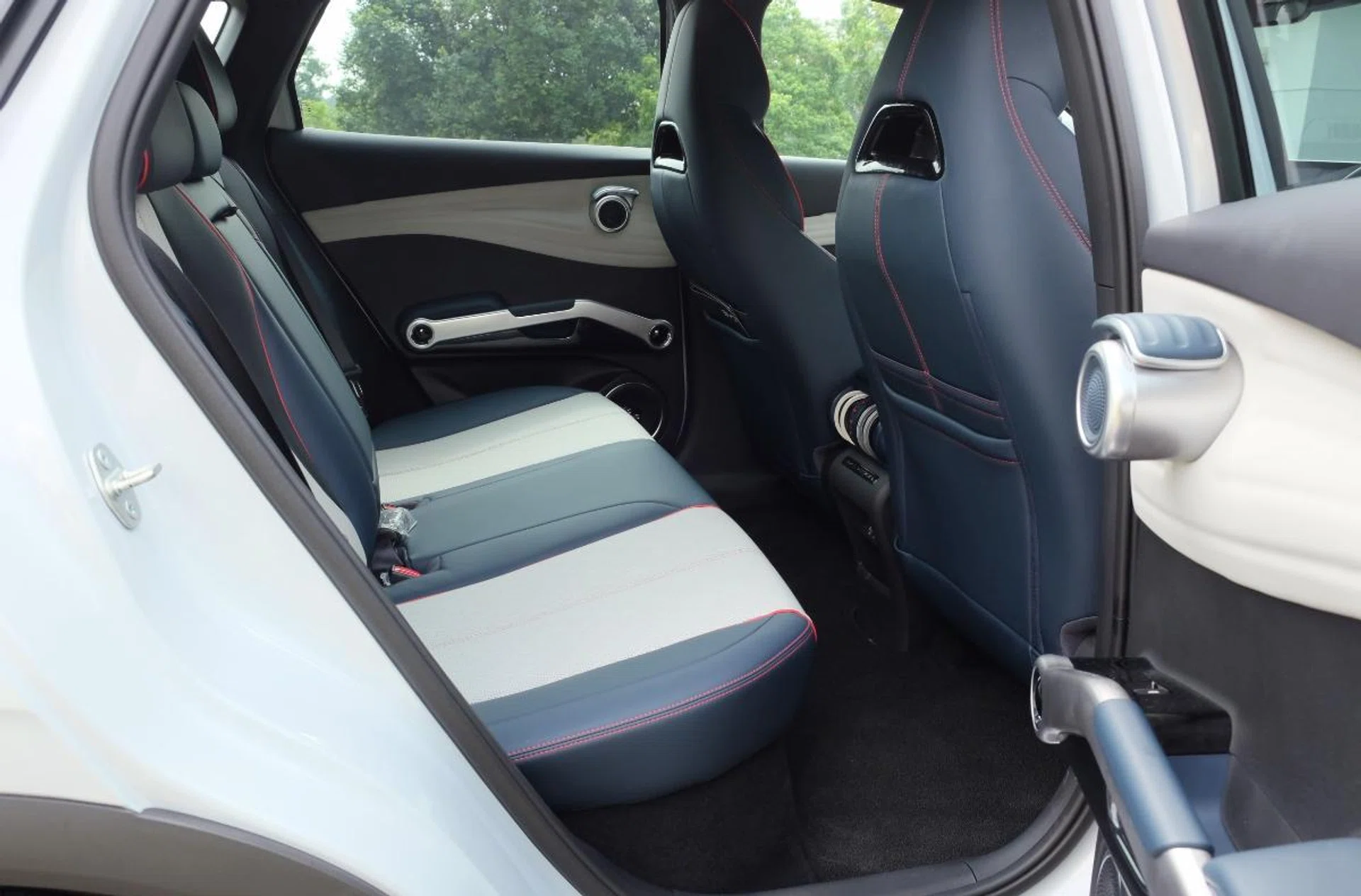 Rear legroom is very good.