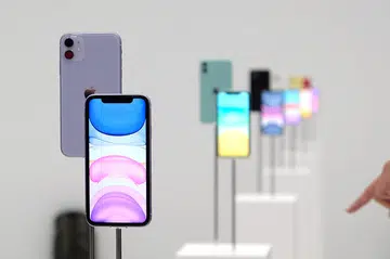 The Apple iPhone 11.