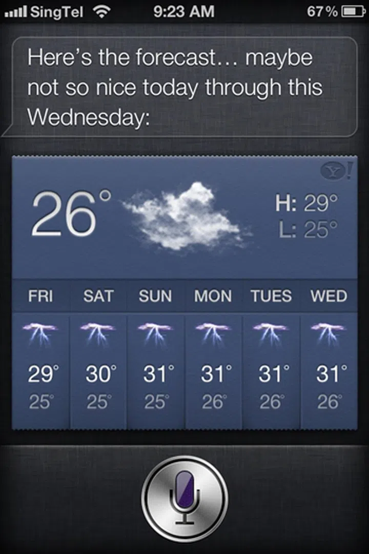 Siri was working fine for us at HardwareZone this morning.