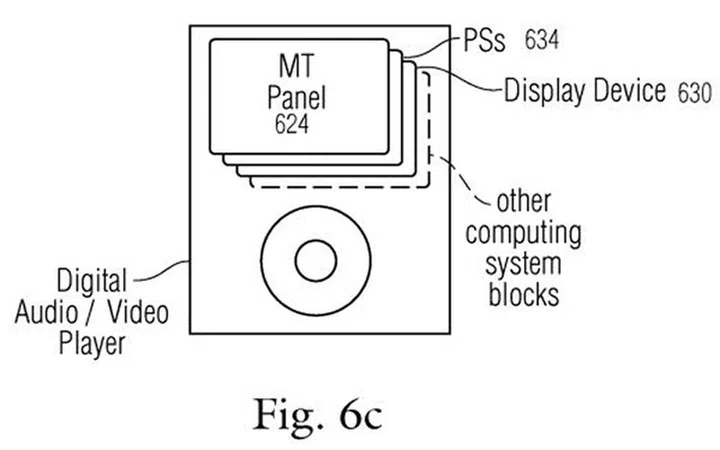 The patent details implementation for a media player.
