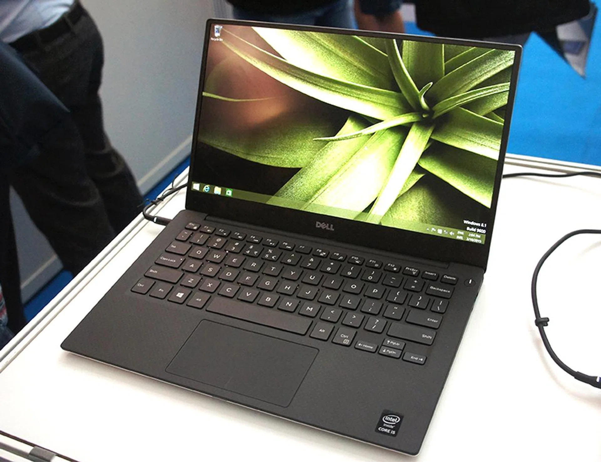 First seen at CES 2015, the Dell XPS 13 is available at the IT Show. The entry-level model is powered by Intel's new Core i5-5200U processor (2.2GHz, 3MB L3 cache) and comes with 4GB of RAM and 128GB SSD. The 13.3-inch touchscreen display is in Full-HD resolution. It is going for $1,699 and comes with free accidental damage cover and a mini-DP to VGA adapter.