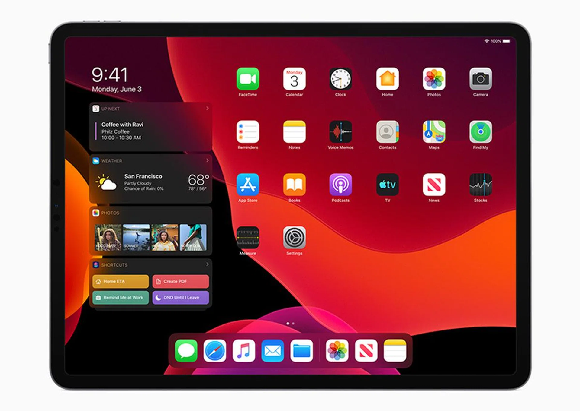iPadOS lands this fall and dramatically changes the functionality of the iPad. (Image source: Apple)