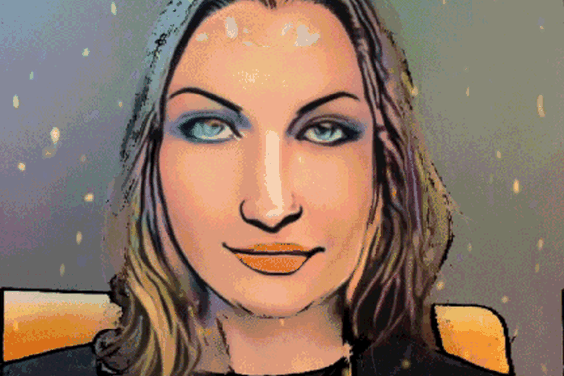 When using the cosmic lens. Image source: Snap.