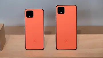The Google Pixel 4 lineup.