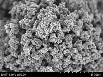 Close-up image of graphene. (Image Source: Samsung)