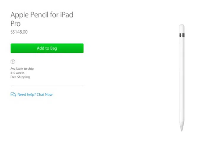 Image source: Apple Online Store (Singapore)