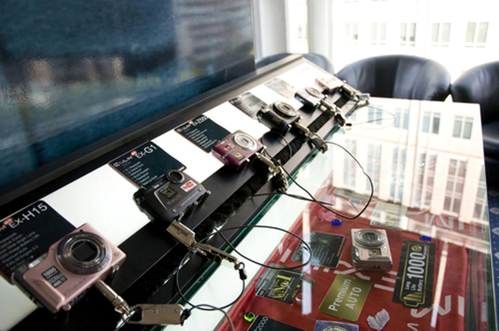 The setup for the event was simple and low-key enough; there was a moderately snug room where the media could freely roam in whilst taking a look at the new cameras along with their accompanying descriptions.