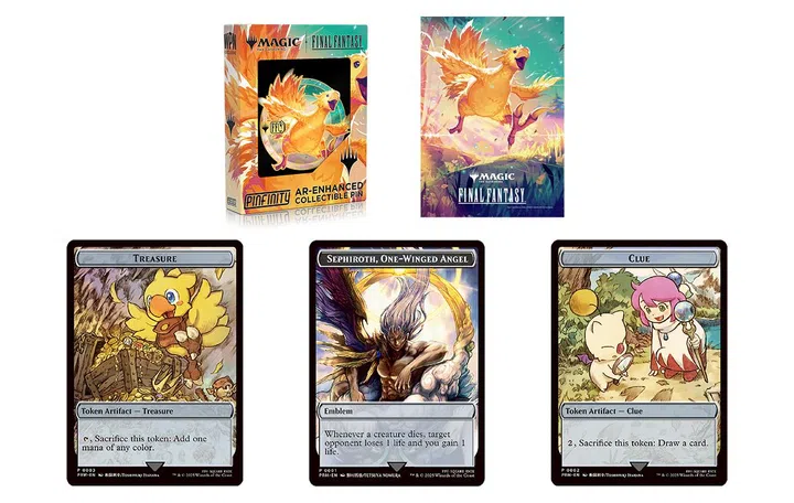 Some of the prizes you can expect from the Chocobo Racing Events, including special prizes for Sealed Events. Image: Wizards of the Coast.