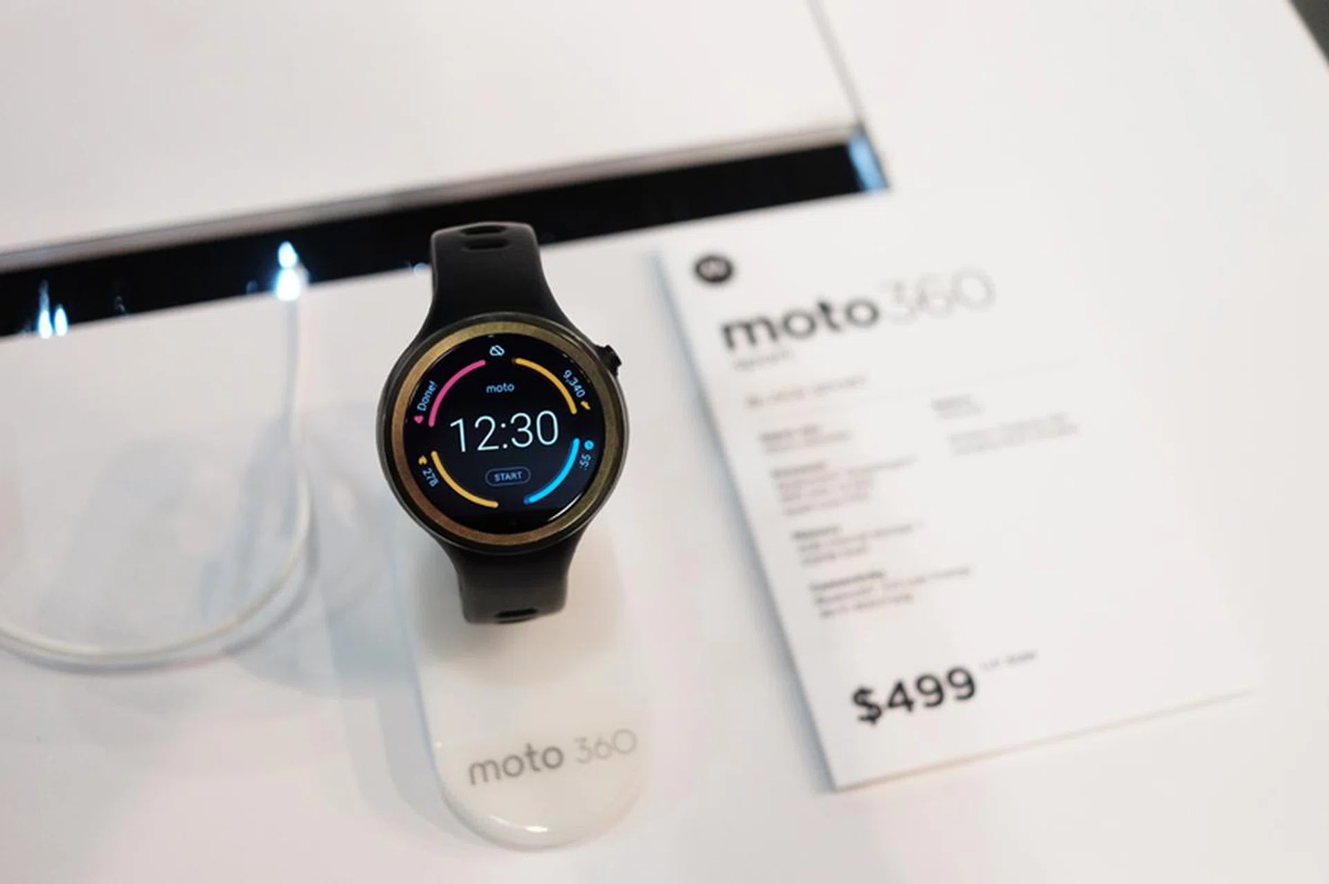 The newly released Moto 360 Sport is a sportier version of Motorola's Android Wear smartwatch, and includes a dedicated running app and built in GPS connectivity. Get one from Sitex for $499 (usual price: $599) 