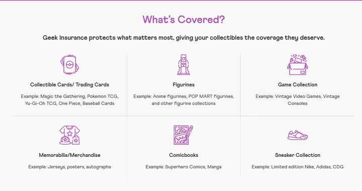 All the geekery covered by Geek Insurance. Image: MyRepublic.