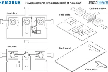 Samsung's new patent on a dual-aperture system. <br>Image source: LetsGoDigital.