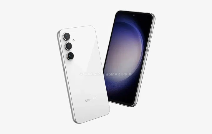 Leaked renders of the Samsung Galaxy S23 FE by Smartprix and OnLeaks.