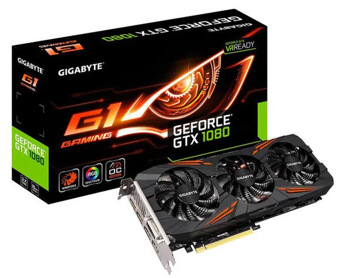 Gigabyte GeForce GTX 1080 G1 Gaming.