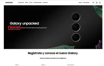 A cached version of Samsung Colombia website.
