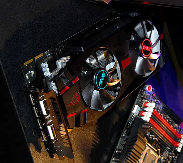 Here's the stealthy looking Matrix HD 7970.
