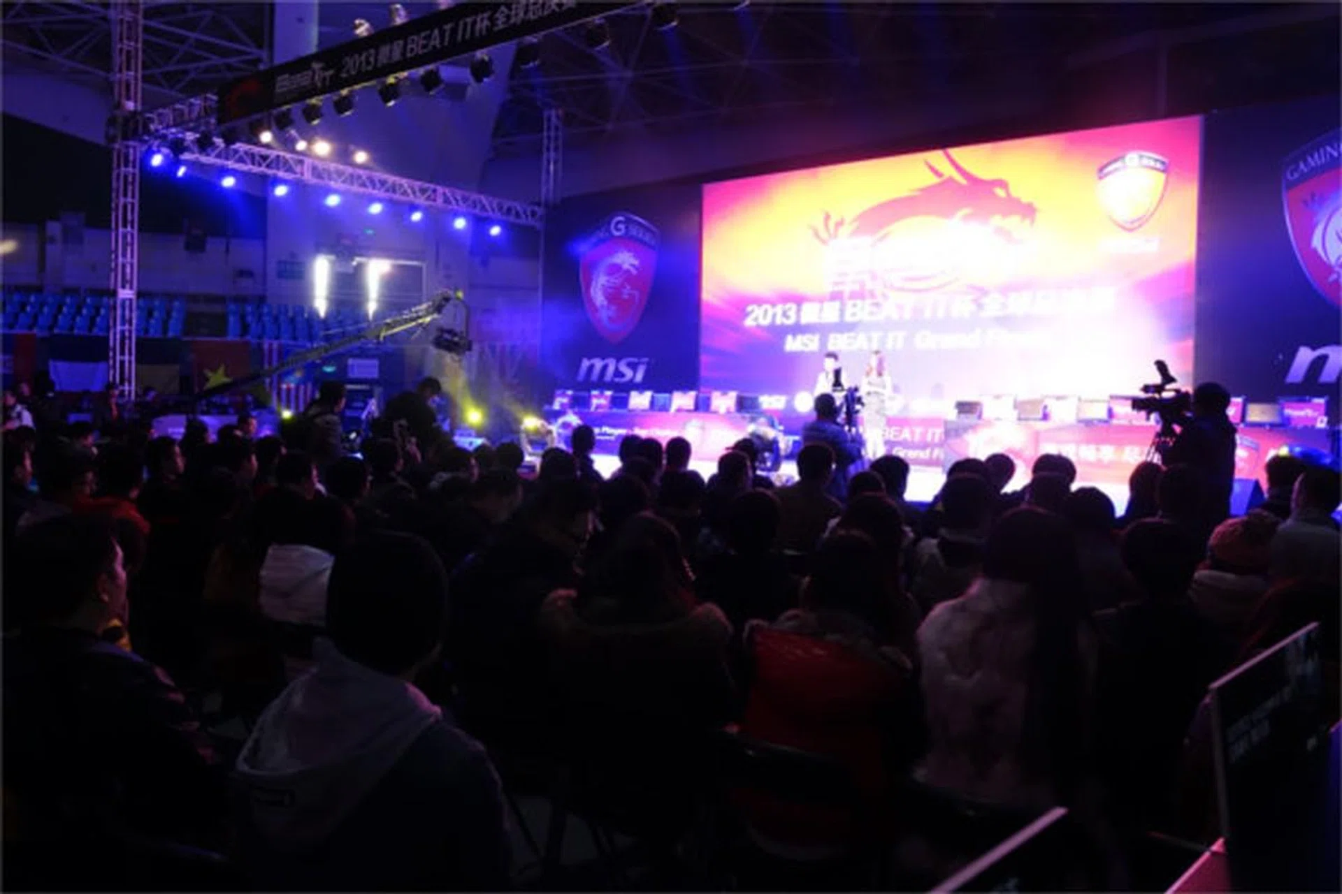 Excluding the cyberathletes, the turnout was rather decent.