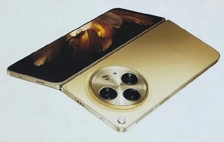 Leaked render of Oppo Find N3. Source: 数码凡同学 on Weibo.